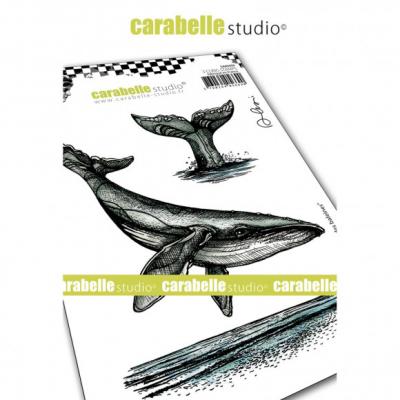 Carabelle Studio Cling Stamps - Chant Des Baleines